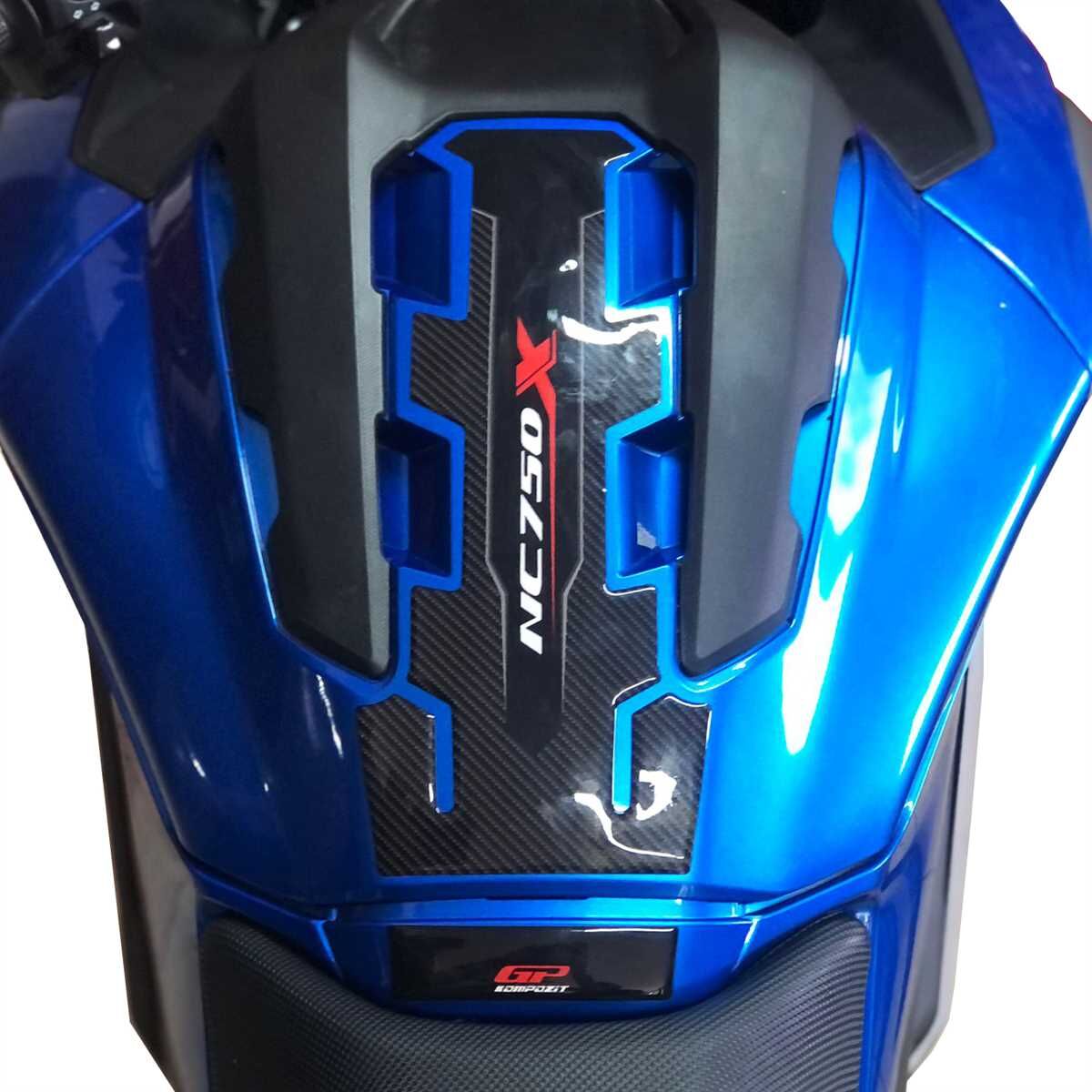GP Kompozit Honda NC 750 X 2016-2020 Uyumlu Tank Pad Kırmızı