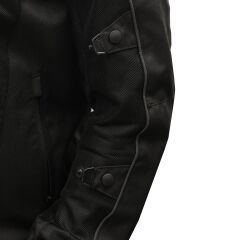 GP Kompozit MNTY001 Yazlık 5 Korumalı Motosiklet Montu Siyah