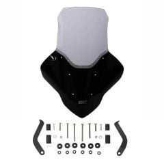 GP Kompozit Yamaha NMAX 125 / 155 2021-2024 Uyumlu Elcikli Tur Camı Füme