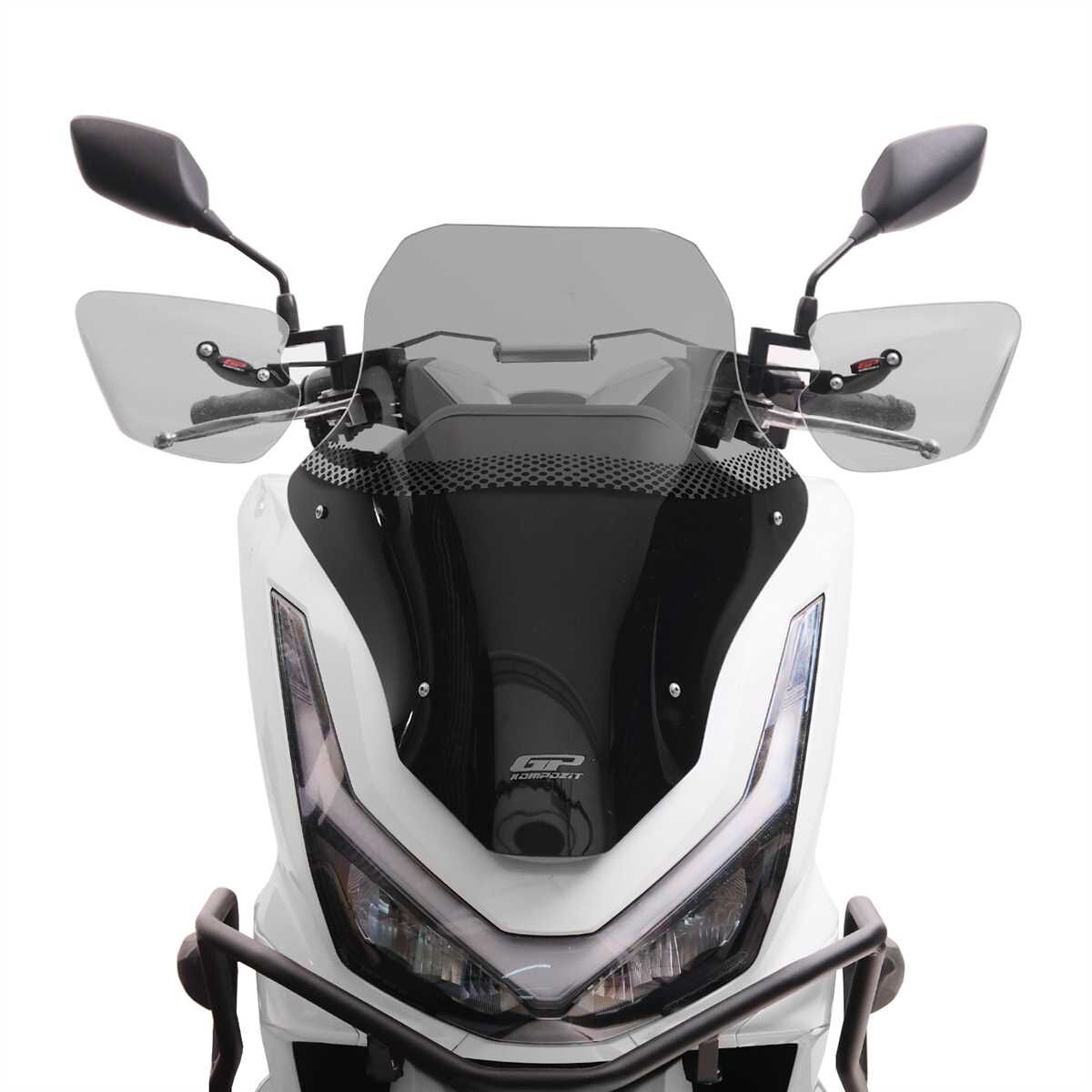 GP Kompozit Honda PCX 125 / 150 2025 Uyumlu Baskılı Ön Cam Füme