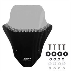 GP Kompozit Honda PCX 125 / 150 2025 Uyumlu Baskılı Ön Cam Füme
