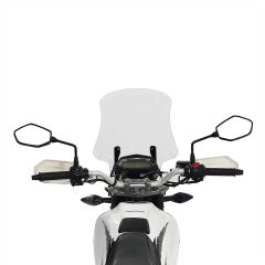 GP Kompozit Hero X-Pulse 200 2020-2024 Uyumlu Tur Camı Şeffaf