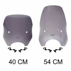 GP Kompozit Scooter Universal Ayarlanabilir Ön Cam Füme