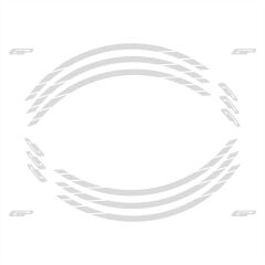 GP Kompozit Universal Tek Jant Şeridi Reflektif Gri