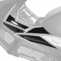 GP Kompozit Honda Forza 250 2018-2025 Uyumlu Yan Alt Ayak Pad Mavi