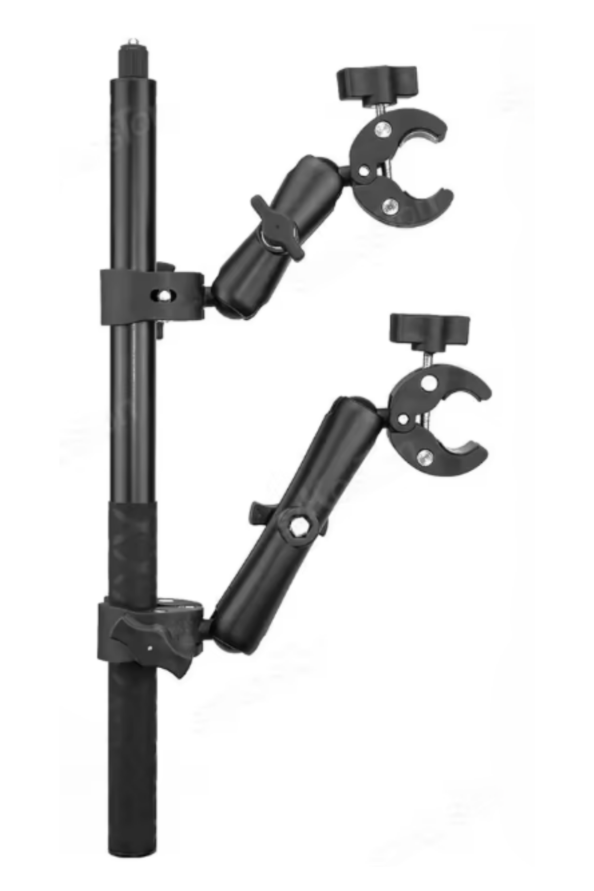 Aksiyon Kameralar İle Uyumlu Selfi Çubuğu ve Kelepçeli Motosiklet Bağlantı Seti