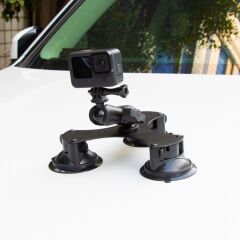 Araç İç Dış Çekim İçin Yüksek Kaliteli Alüminyum Kamera Tutucu Vantuz