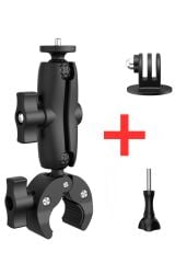 360° Ayarlanabilir Tüm Aksiyon Kameralar İle Uyumlu Bağlantı Aparatı