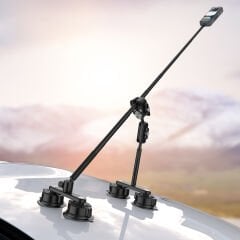 Araba Dış Çekim İçin Aksiyon Kameralar İle Uyumlu 4 Ayaklı Vantuz Çekim Seti