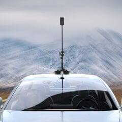 Araba Dış Çekim İçin Aksiyon Kameralar İle Uyumlu 4 Ayaklı Vantuz Çekim Seti