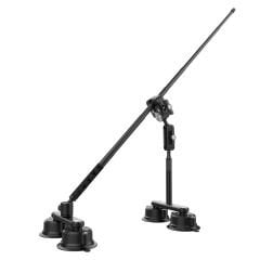 Araba Dış Çekim İçin Aksiyon Kameralar İle Uyumlu 4 Ayaklı Vantuz Çekim Seti