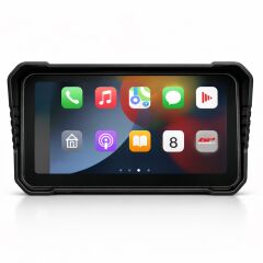 GP VOVEL M-790 6.25” Ekran Ön Arka Kameralı Motosiklet CarPlay Android Auto Multimedya Navigasyon Sistemi