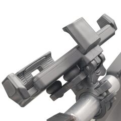 GP Kompozit TTR08 Universal 360° Yatay / Dikey Titreşim Modüllü Telefon Tutucu Siyah-Beyaz