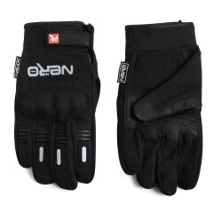 GP NERO ELD05 Yumruk ve Avuç İçi Korumalı Kışlık Motosiklet Eldiveni