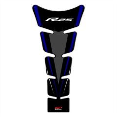 GP Kompozit Yamaha R25 2015-2018 Uyumlu Tank Pad Seti Mavi