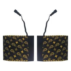 GP Kompozit ELC002 Universal 5 Kademeli Isıtmalı Motosiklet Elcik Seti