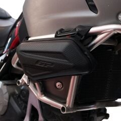 GP Kompozit YNC001 Universal EVA Karbon Görünümlü Motosiklet Yan Çanta Seti