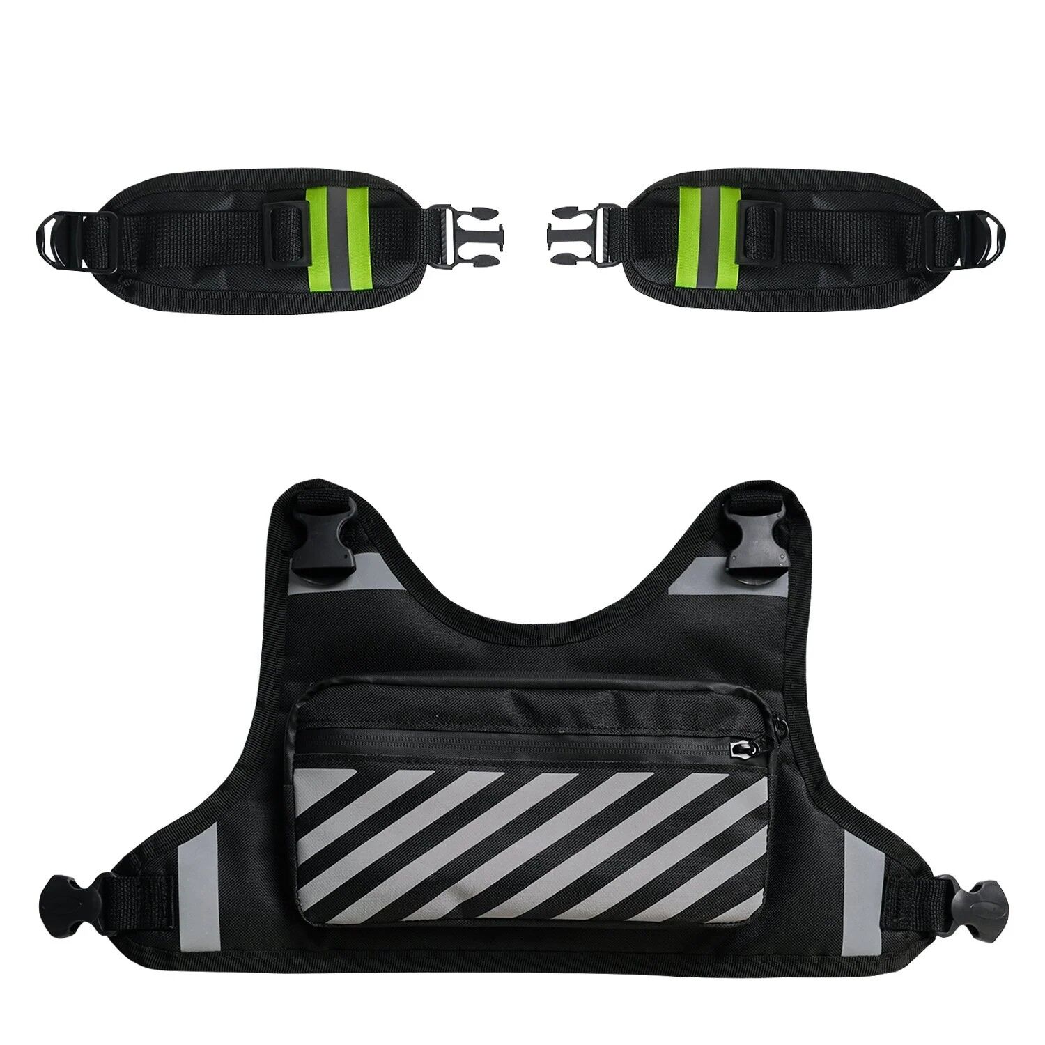 GP Kompozit CNT001 Suya Dayanıklı Reflektörlü Motosiklet Göğüs Çantası