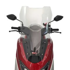 GP Kompozit Yamaha NMAX 125 / 155 2015-2020 Uyumlu Ön Cam Siyah