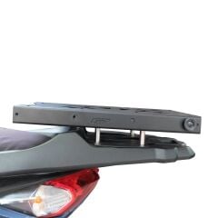 GP Kompozit Yamaha NMAX 125 / 155 2021-2025 Uyumlu Pratik Tak-Çıkar Kızaklı Arka Çanta Demiri Siyah