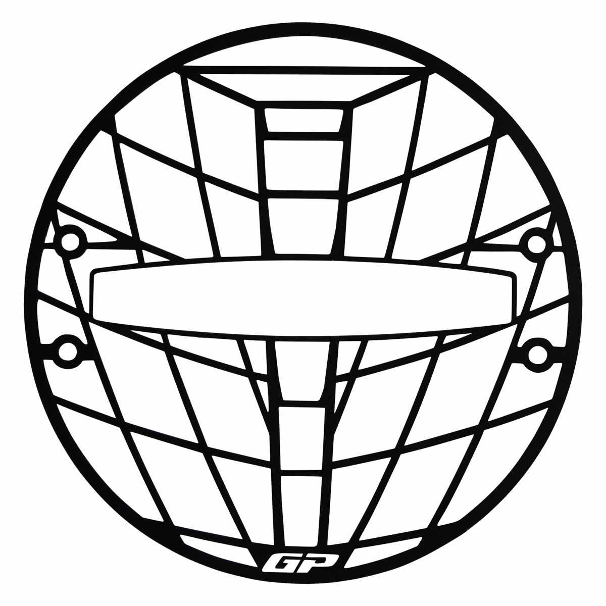 GP Kompozit Husqvarna Svartpilen 125/250/401/701 2020-2023 Uyumlu Far Koruma Siyah
