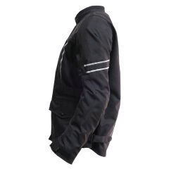 GP Kompozit MNTK003 Kışlık 5 Korumalı Motosiklet Montu Siyah