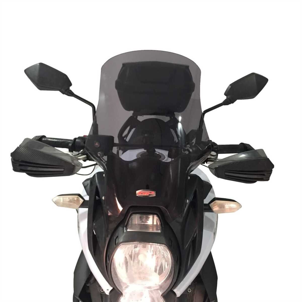 GP Kompozit Kawasaki Versys 650 2010-2014 Uyumlu Ön Cam Füme