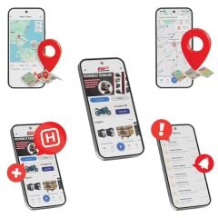 GP Garaj TKP001 Motosiklet Takip Ve Güvenlik Sistemi + Siren Alarm Modülü + 1 Yıllık Lisans