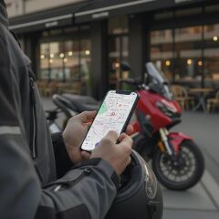 GP Garaj TKP001 Motosiklet Takip Ve Güvenlik Sistemi + Siren Alarm Modülü + 1 Yıllık Lisans