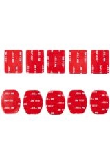 EKEN Sjcam GoPro Uyumlu 5 Düz 5 Eğimli 3m Yapışkan Bant