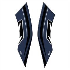 GP Kompozit Honda PCX 125 2021-2024 Uyumlu Yan Ayak Pad Mavi