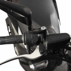 GP Kompozit Kymco KRV 200 2023 Uyumlu Ayna Genişletme Siyah